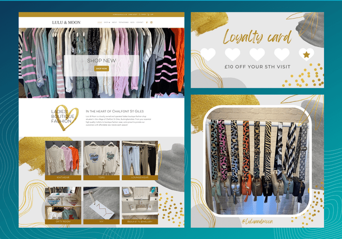 Lulu & Moon Brand Refresh by Gab Marketing