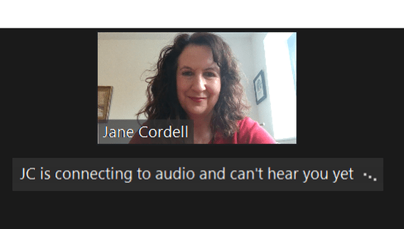 JC is my avatar; she seems to be deaf too!