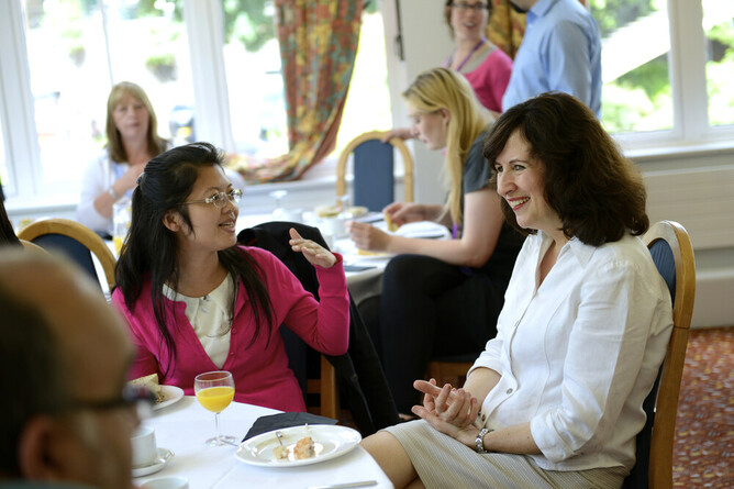 At work in Manchester. Photo by Robert Martin.