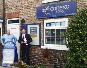 Julian Sturdy MP Visits Conexo Travel in Haxby